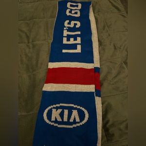 New York Rangers winter scarf